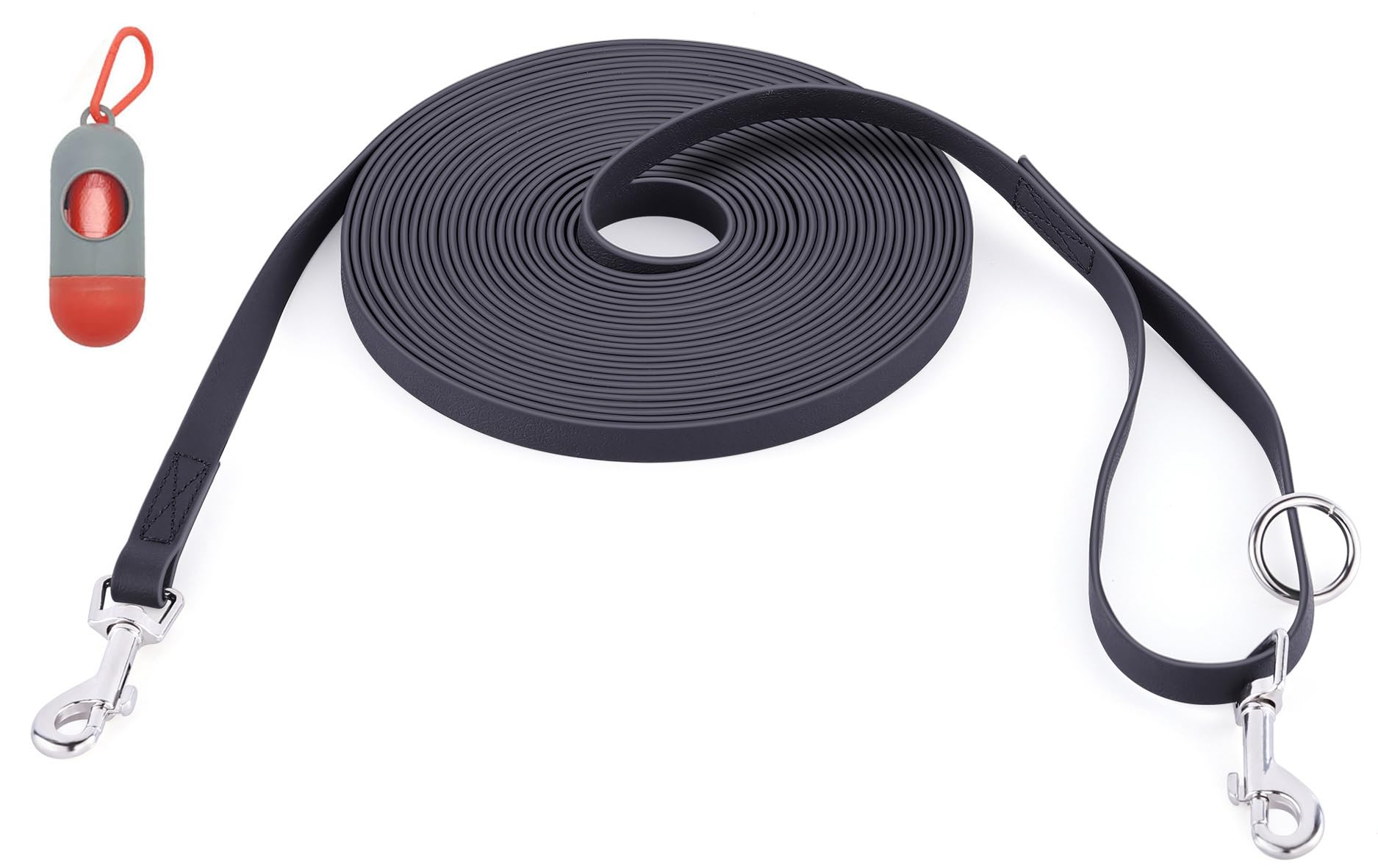 Waterproof Long Leash For Dogs Training 16Ft/30Ft/50Ft, Long Dog Leash Heavy Duty,Dog Lead For Large Medium Small Dogs Outside W