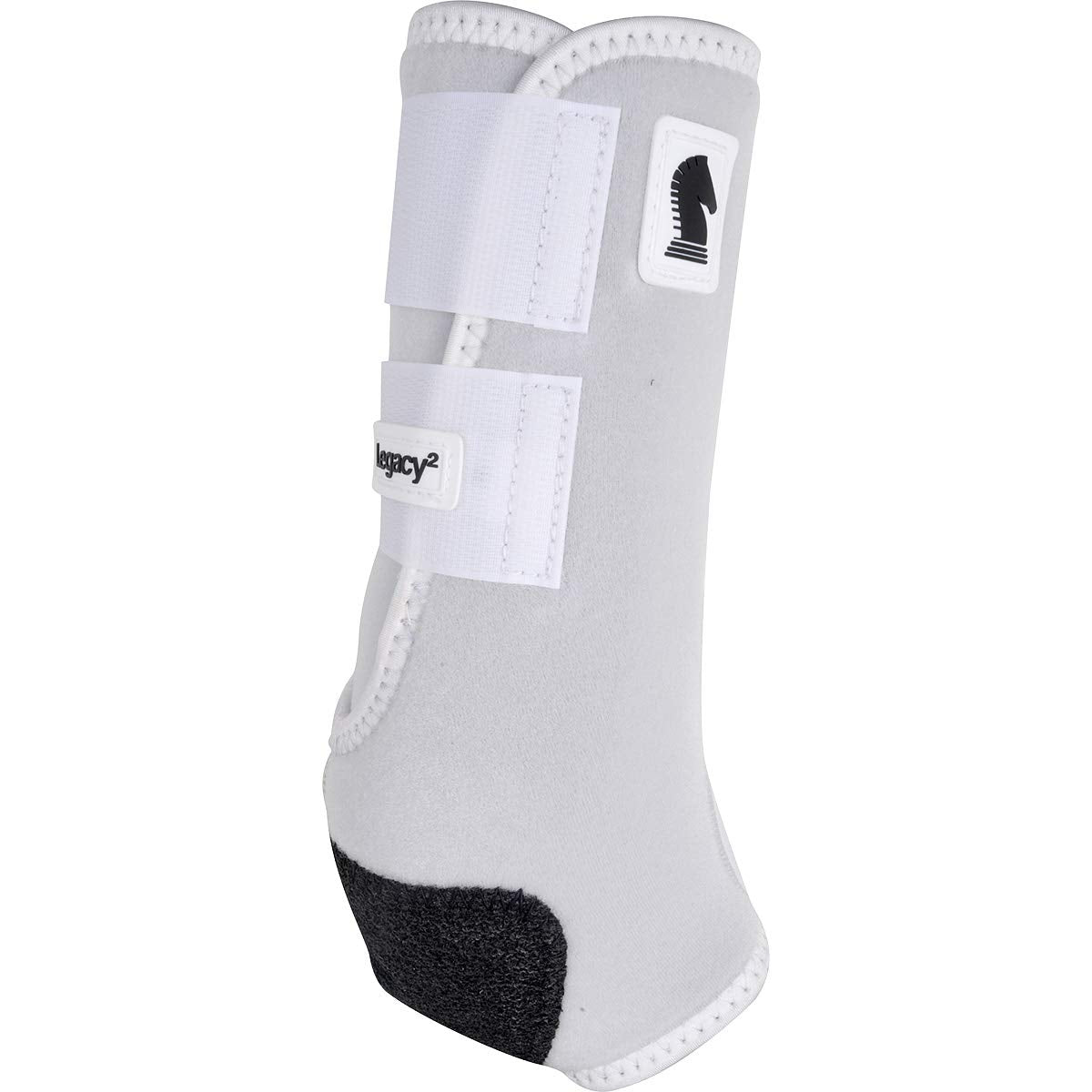 Classic Equine Legacy2 Support Boots, Hind (White, Large)