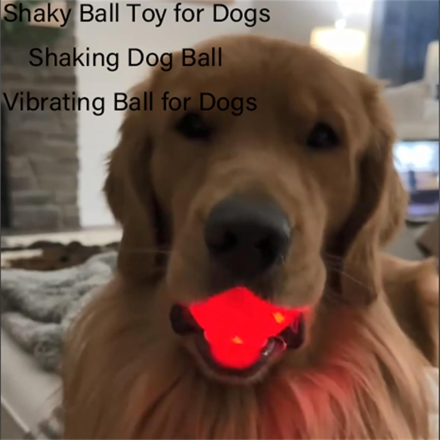 HEDGAUCP Orange and Blue Dog Toy Ball, Vibrating and Automatic Moving,Vibrating Ball for Dogs, Automatic Moving Toy, Shaky Dog f