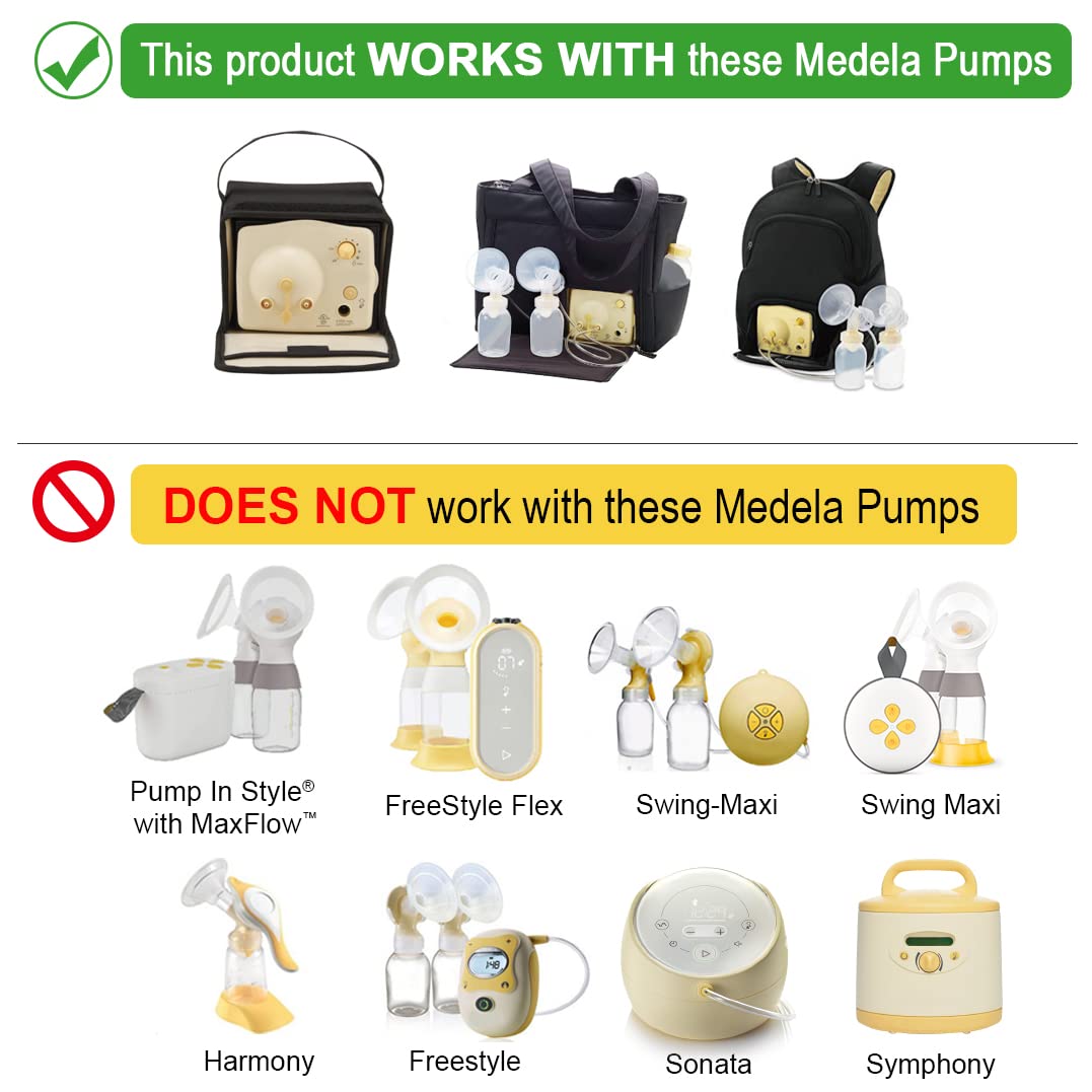 Maymom Myfit Pump Parts Compatible With Medela Personalfit Medela Breast Pump, Pump In Style Advanced, Lactina, Symphony, Incl S