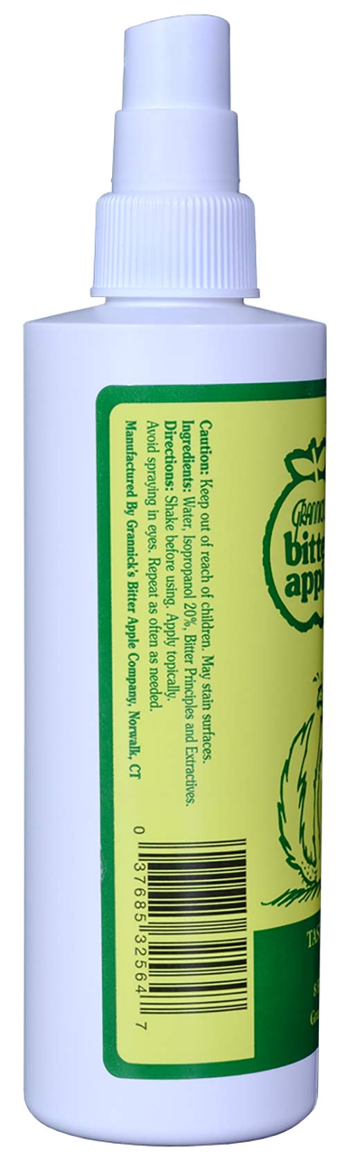 Grannicks Bitter Apple Taste Deterrent No Chew Spray For Dogs, 8Oz (Pack Of 3)