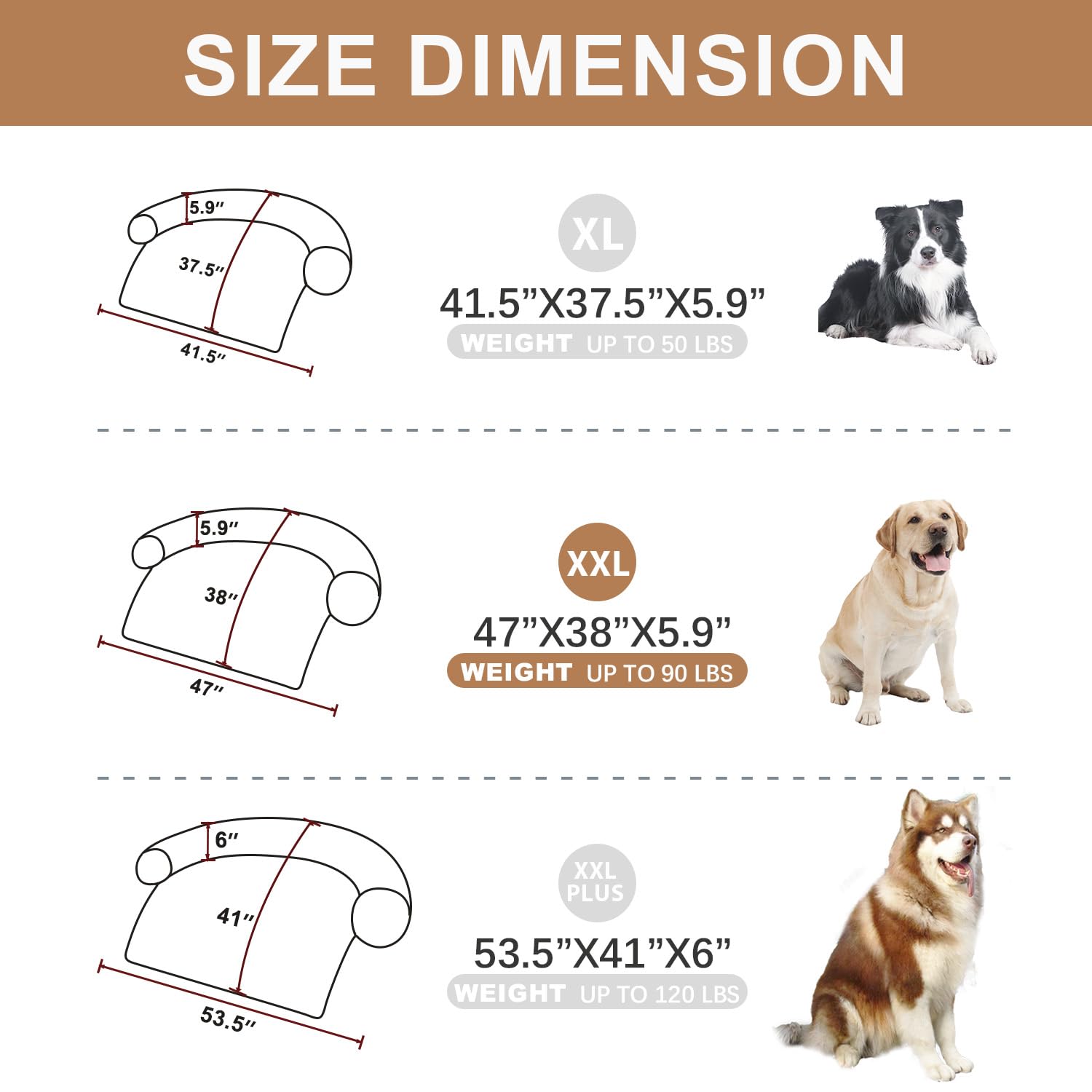 Dogs/Cats Bed Mats, Couch Cover For Dogs, Sofa Style Luxurious Mat For Pets, Waterproof Lining And Nonskid Bottom Perfect On Dog Crate, Cat Cage Or In The Car. (Desert Brown, Xxl)