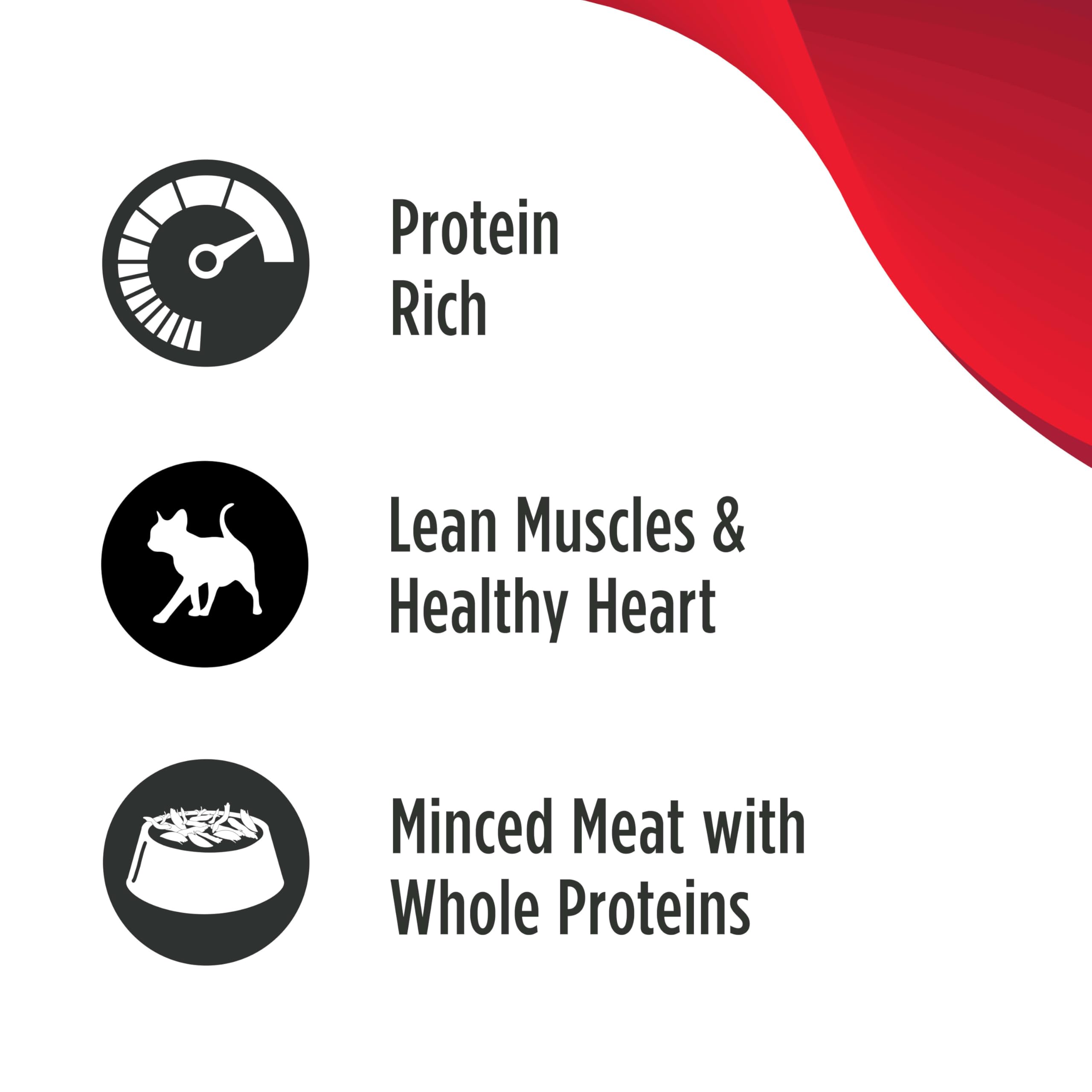 Nulo Grain-Free Minced with Whole Proteins Wet Canned Cat and Kitten Food, Chicken, Crab, and Prawn in Broth, 2.8 Ounce, 12 Cans