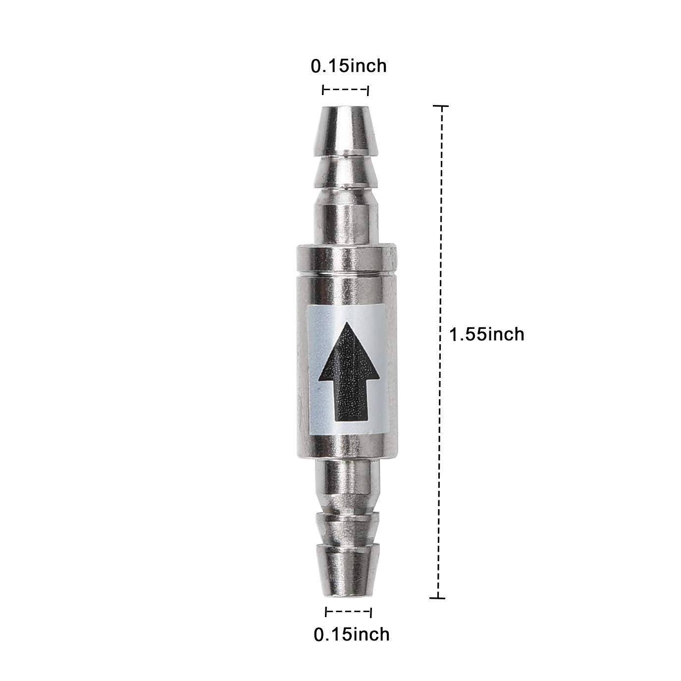 Yagote CO2 Glass Aquarium Supply Accessories, CO2 Diffuser CO2 Drop Checker CO2 Bubble Counter Check Valve for Aquarium Planted