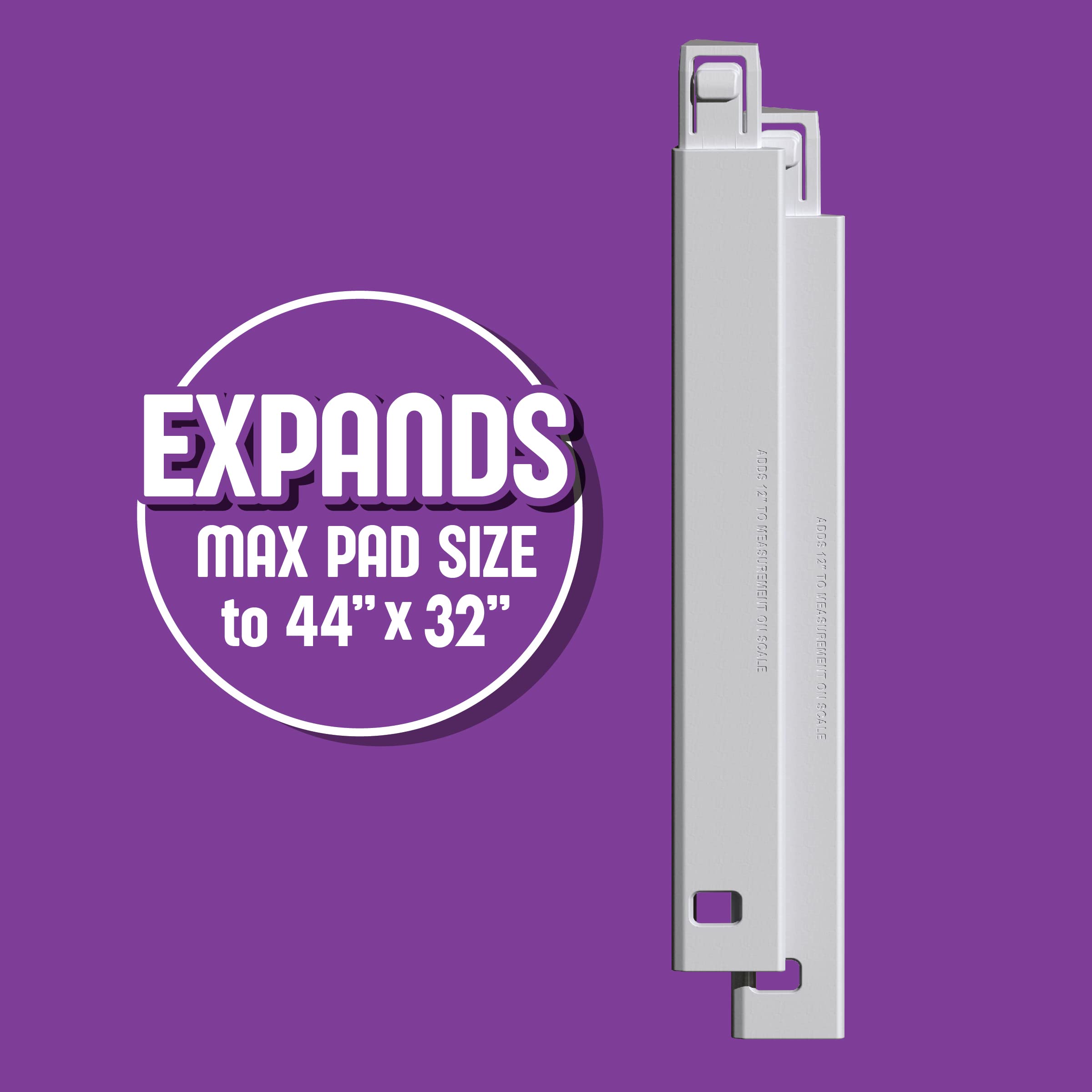 Pad Genius Xl/Xxl Pee Pad Holder Extension Kit - Extends Holder Max Size Range From 32'' X 32'' To 44'' X 32''