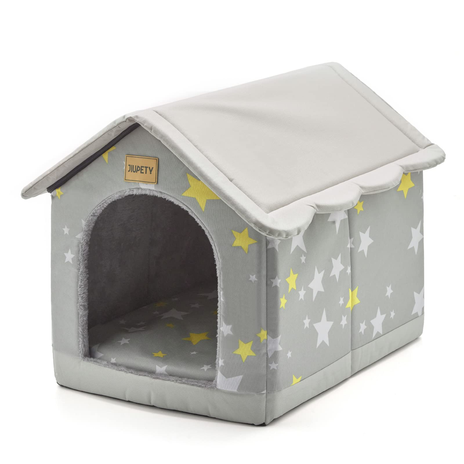 Jiupety Cozy Pet Bed House, Indoor/Outdoor Pet House, Xl Size For Medium And Large Dog, Warm Cave Sleeping Nest Bed For Cats And