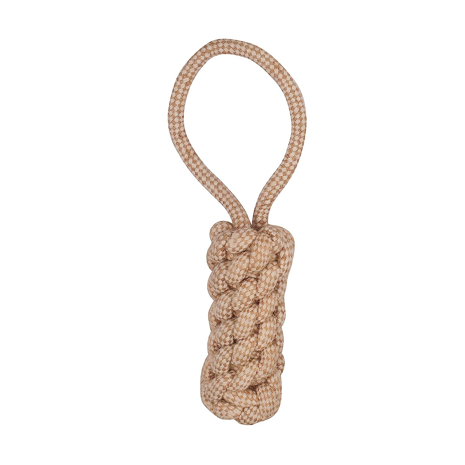 Dog Trust Shape Dog Toy Safe NonToxic Jute For Teething Chewing Cleaning Dental Biting | Interactive Play Dog Chew Toys | Small