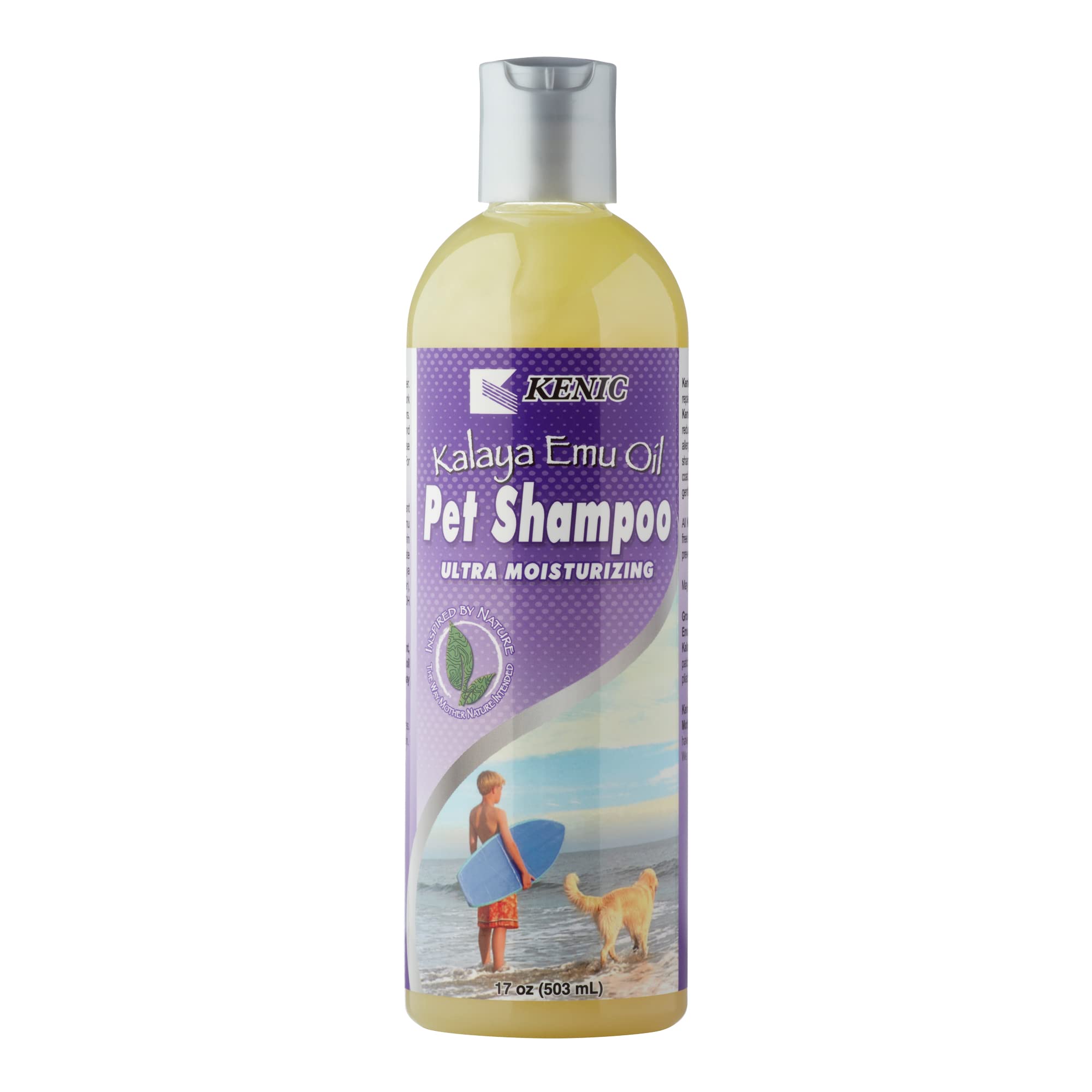 Kenic Kalaya Emu Oil Pet Shampoo, 17-Ounce, Yellow (K5710)