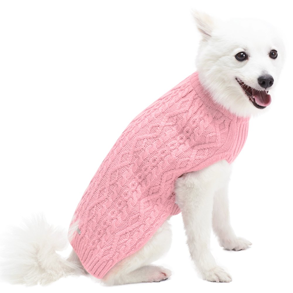 Blueberry Pet Dog Sweater - Award-Winning Christmas Sweater For Small Dogs, Wool Blend, No-Sleeve Style Dog Clothes, Warm & Cozy