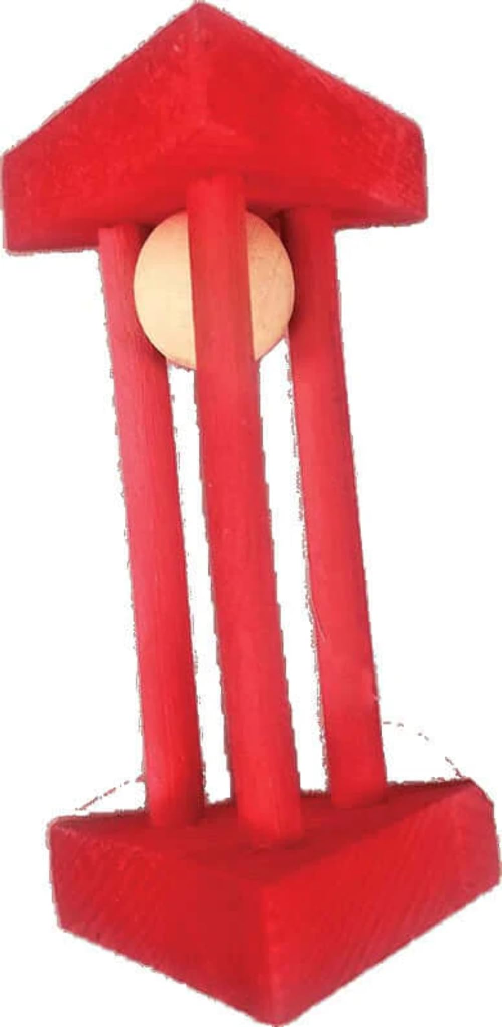 A&E Cage Company 52400983: Toy Wood Triangle Puzzle