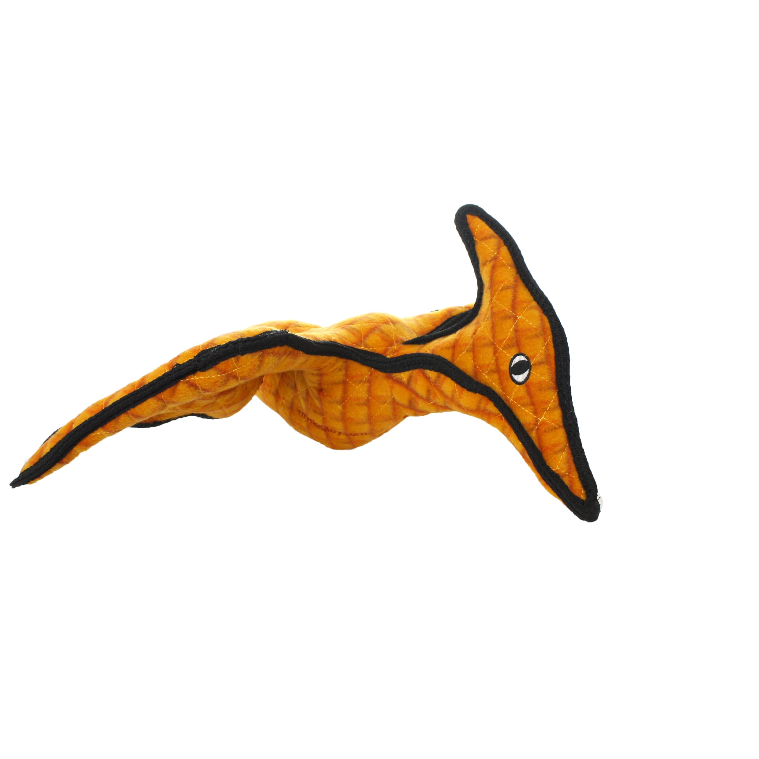 Tuffy - World'S Tuffest Soft Dog Toy - Dinosaur Pteradactyl- No Squeakers - Multiple Layers. Made Durable, Strong & Tough. Interactive Play (Tug, Toss & Fetch). Machine Washable & Floats