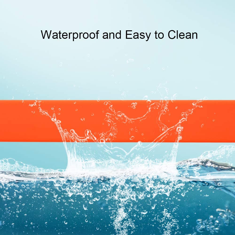 NIMBLE Waterproof Dog Training Leash, 30FT Heavy Duty Recall Lead, Orange, for Large Medium Small Dogs