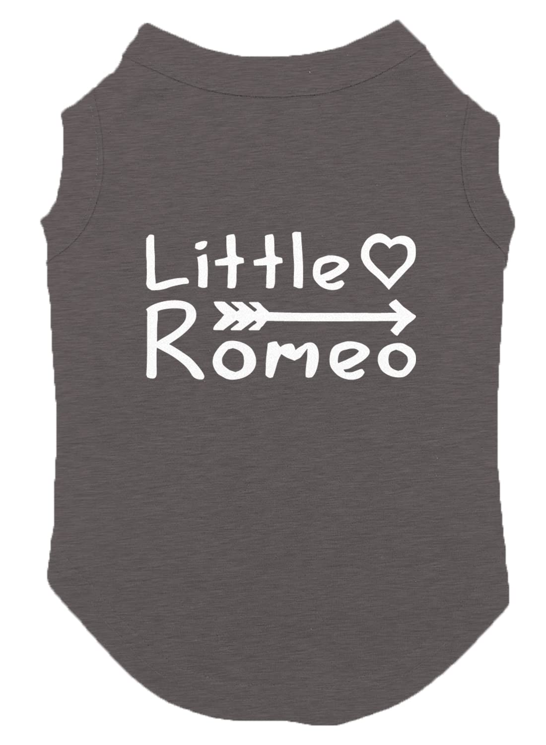 Little Romeo - Stud Handsome Cute Juliet Love Dog Shirt (Dark Gray, Small)