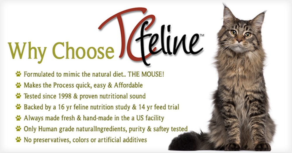 TCfeline RAW Cat Food Premix/Supplement to Make a Homemade, All Natural, Grain Free, Holistic Diet - with Beef Liver (Trial 4.2