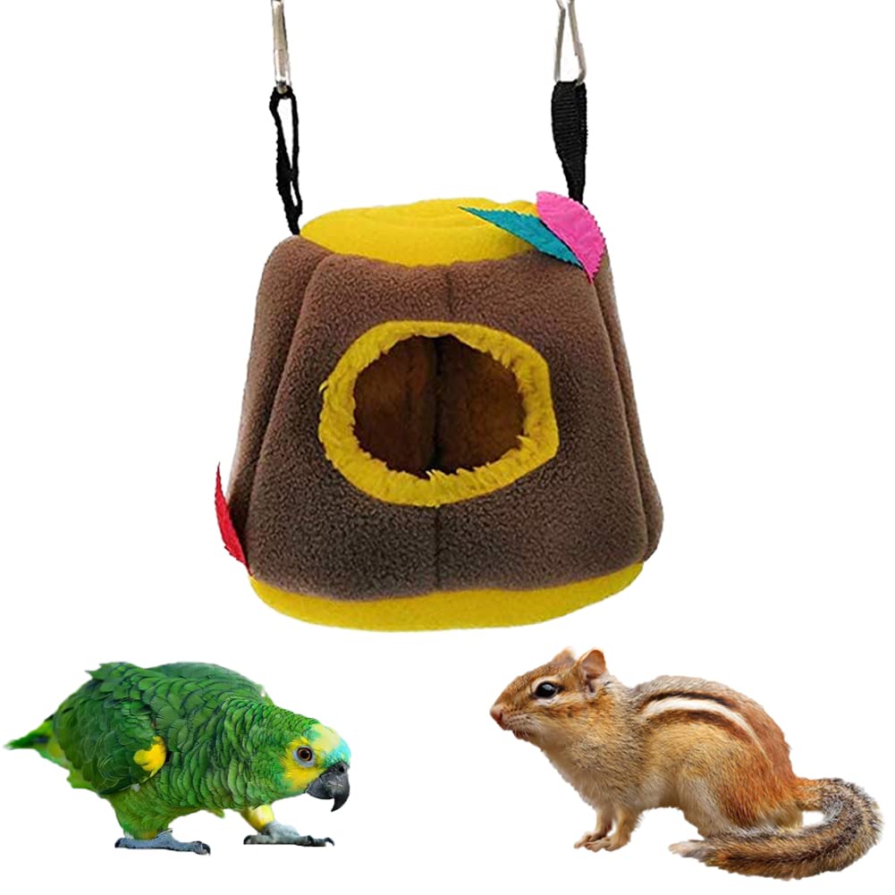 Litewoo Small Animal Bed Nest Winter Warm Hammock Comfortable Fit Squirrel Sugar Glider Gerbil Rat Hamster Bird Parrot