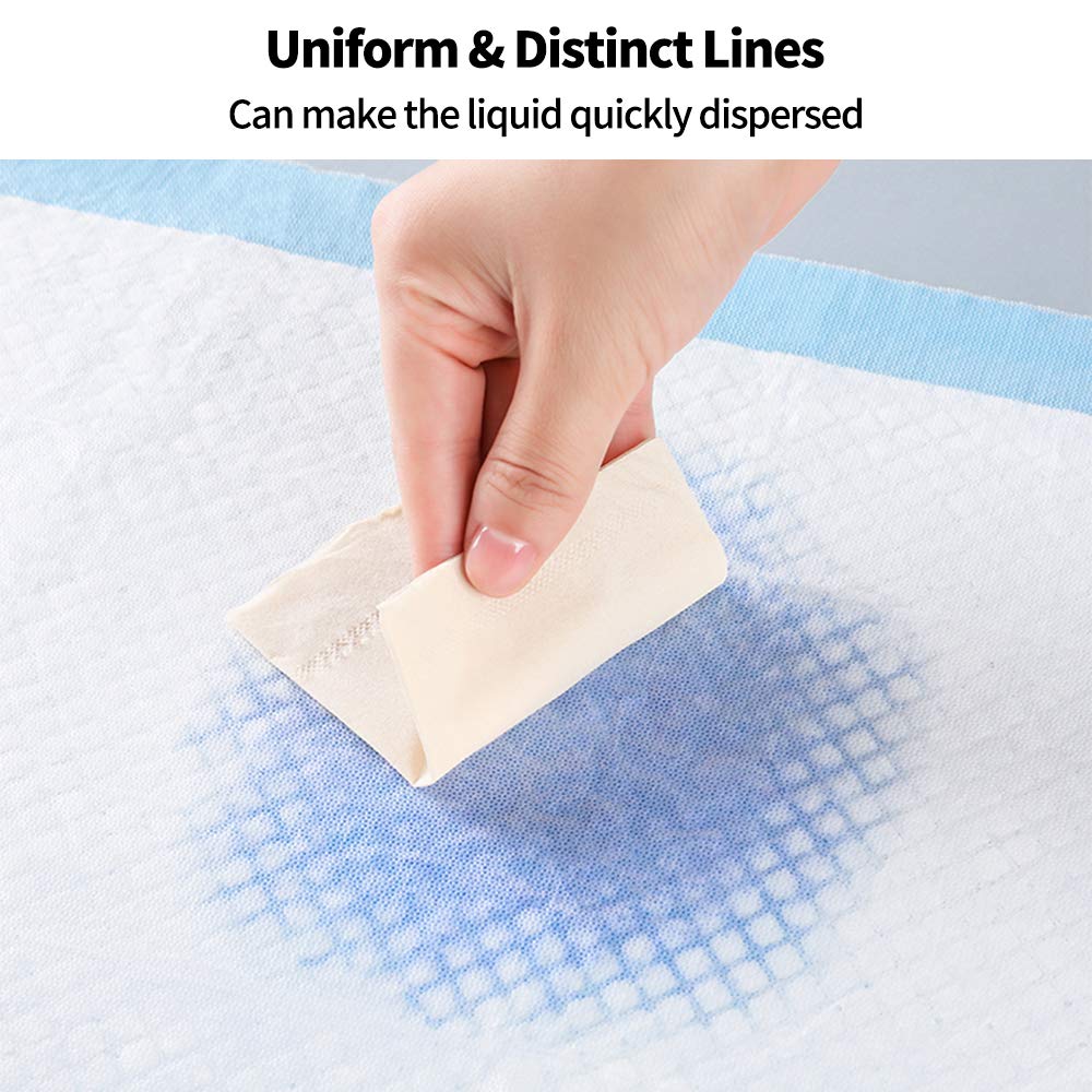 Amakunft Rabbit Pee Pads, Pet Toilet/ Potty Training Pads, Super Absorbent Guinea Pig Disposable Diaper For Hedgehog, Hamster, C