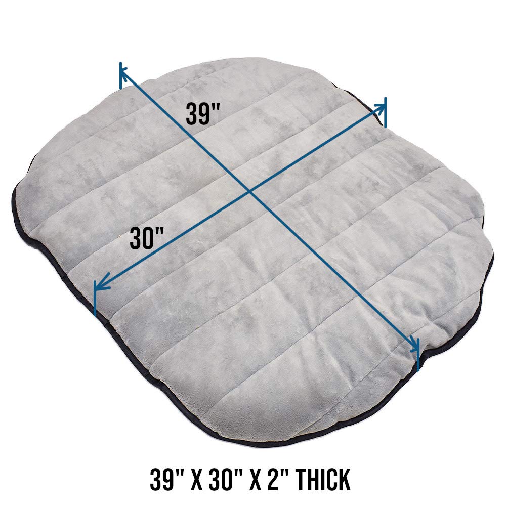 Max And Neo Travel Dog Bed 39 X 30 Fluffy Lightweight Portable Pet Mat With Carry Bag - We Donate One For One For Every Prod