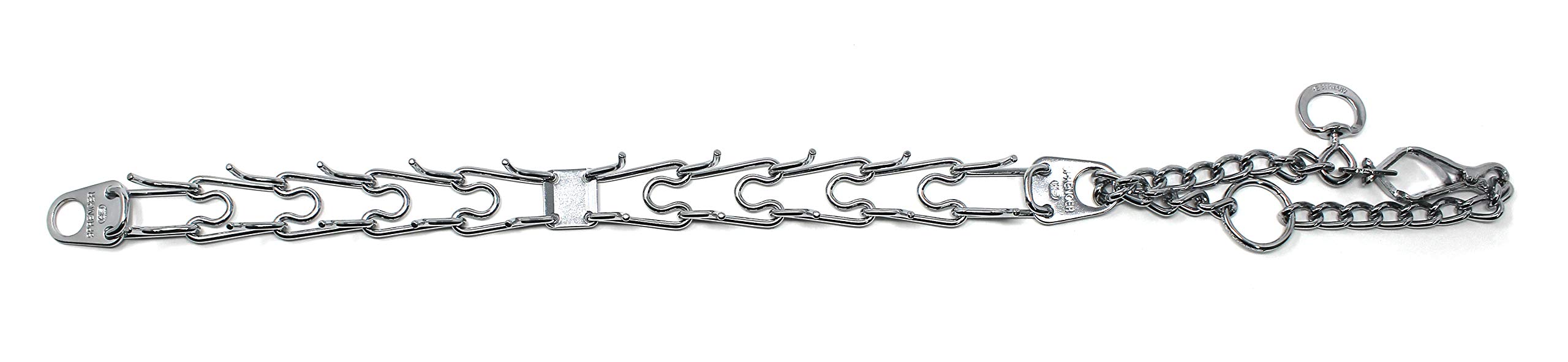 Hs Herm. Sprenger Germany Prong Dog Training Collar With Quick Release Buckle Ultra-Plus Chrome Plated Steel Pet Pinch Collar No-Pull Collar For Dogs Anti Pull Training Collar 3Mm X 22In Medium