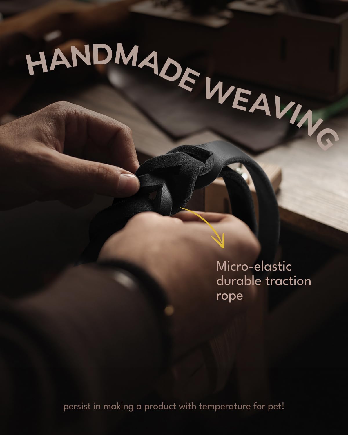 Fairwin Leather Dog Leash 6 Foot - Braided Military Grade Heavy Duty Dog Leash For Large Medium Small Dogs Training And Walking