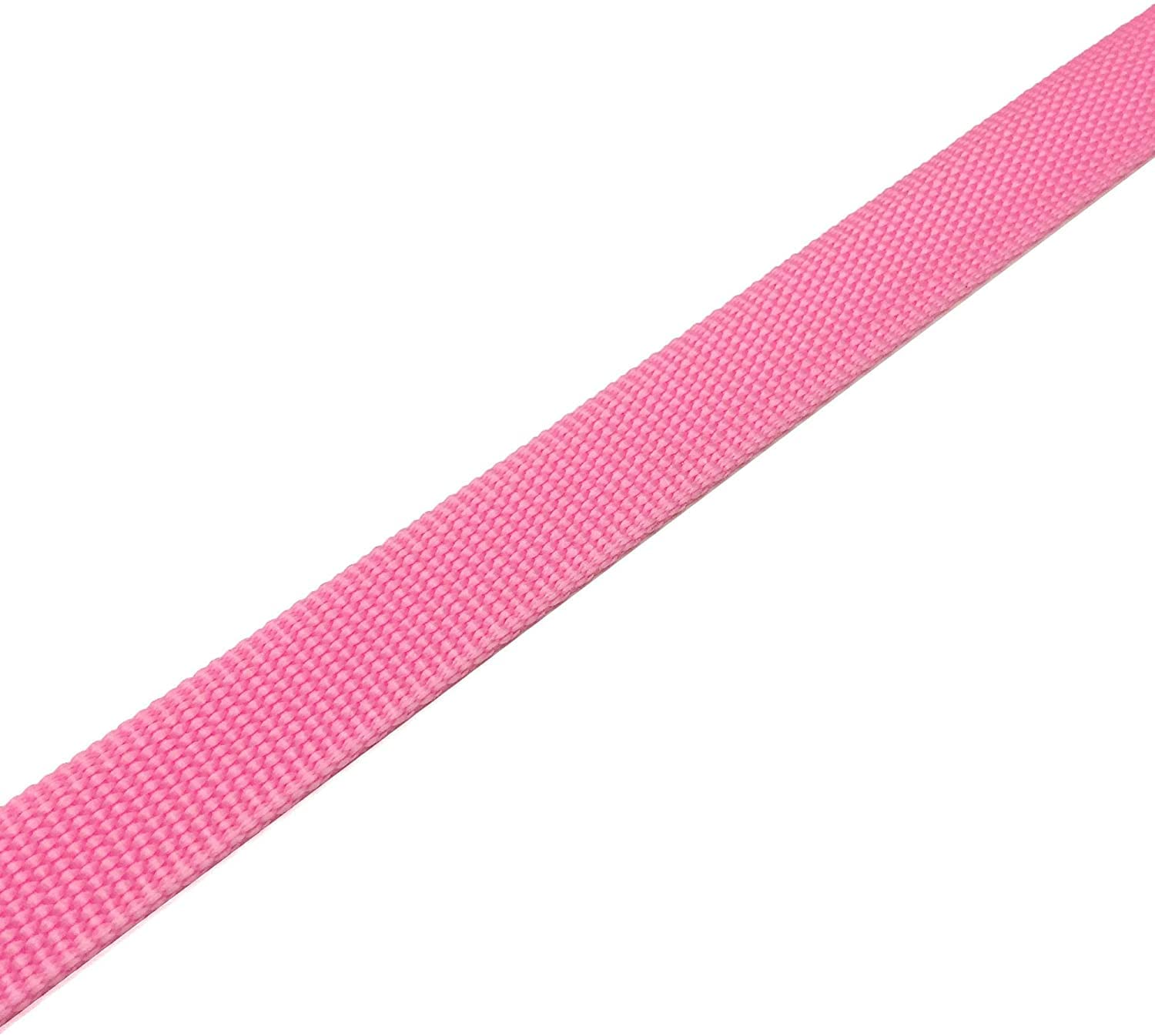Taian 4Ft/5Ft/6Ft Strong Dog Leash, Nylon Dog Leashes For Small Medium Large Dogs (3/4 In X 5 Ft, Pink)