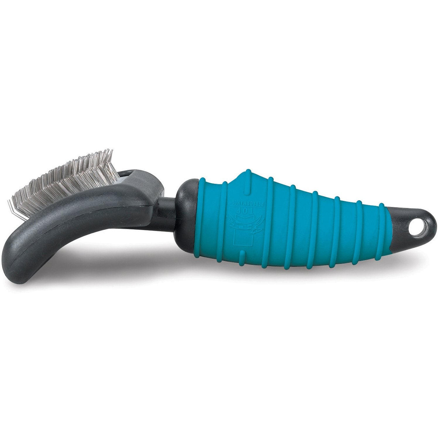 Master Grooming Tools Ergonomic Slicker Brushes — Molded Brushes For Grooming Dogs - Medium, 4' X 2½', Black