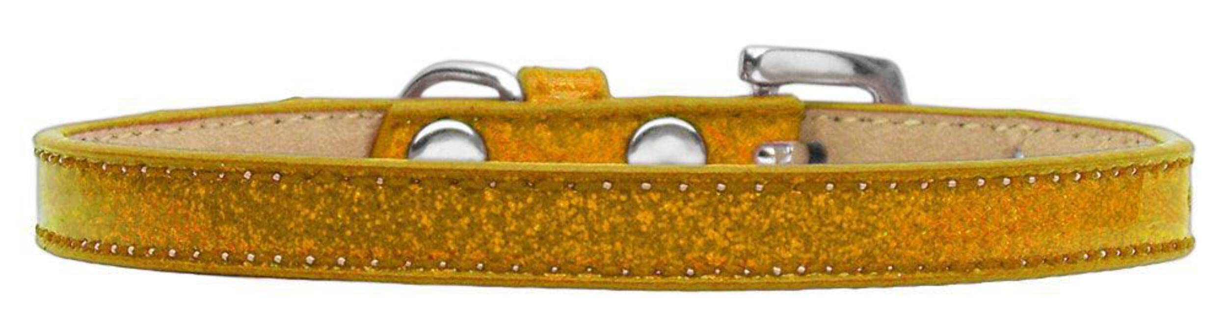 Mirage Pet Products Plain Ice Cream Dog Collar, Size 12, Blue