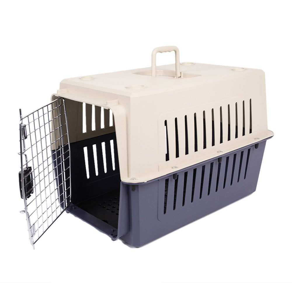 Livebest Portable Side Opening Pet Cat Carrier Crate Outdoor Kennel Car Travel Box For Small Animals