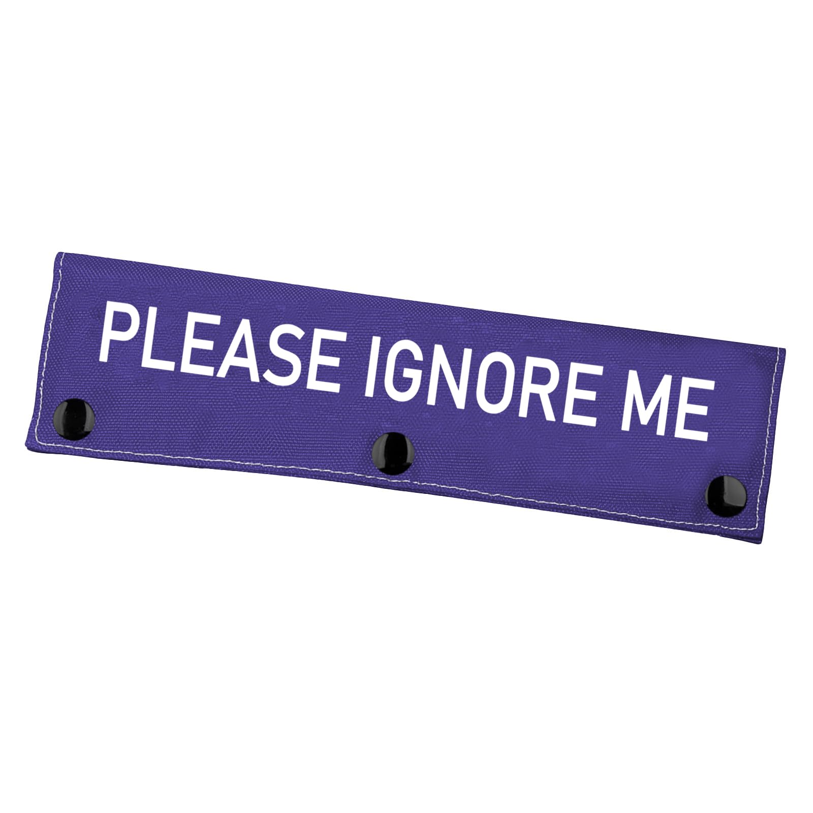 Working Dog Leash Sleeve Please Ignore Me Alert Dog Leash Wrap Social Distancing Gift(Please Ignore Me)