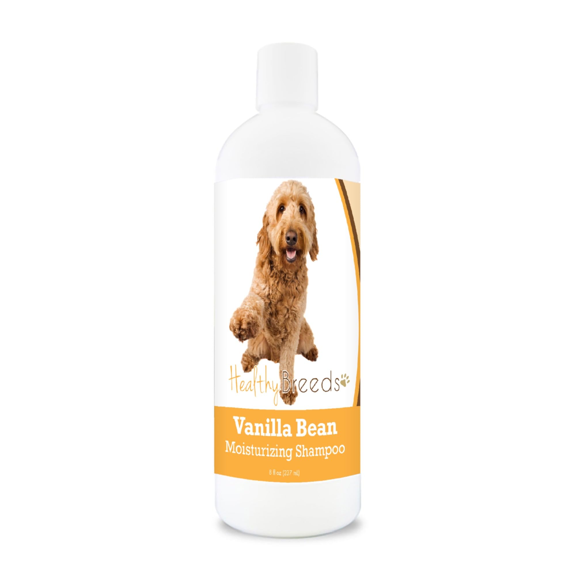 Healthy Breeds Goldendoodle Vanilla Bean Moisturizing Shampoo + Conditioner - With Vitamins A, D, E + Coconut Oil - 8 Oz