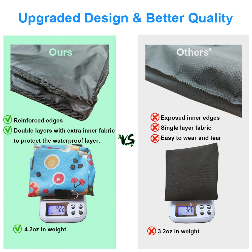 Guinea Pig Hay Feeder, Hanging Rabbit Hay Feeder Bag For Guinea Pigs Bunnies Chinchillas. Blue