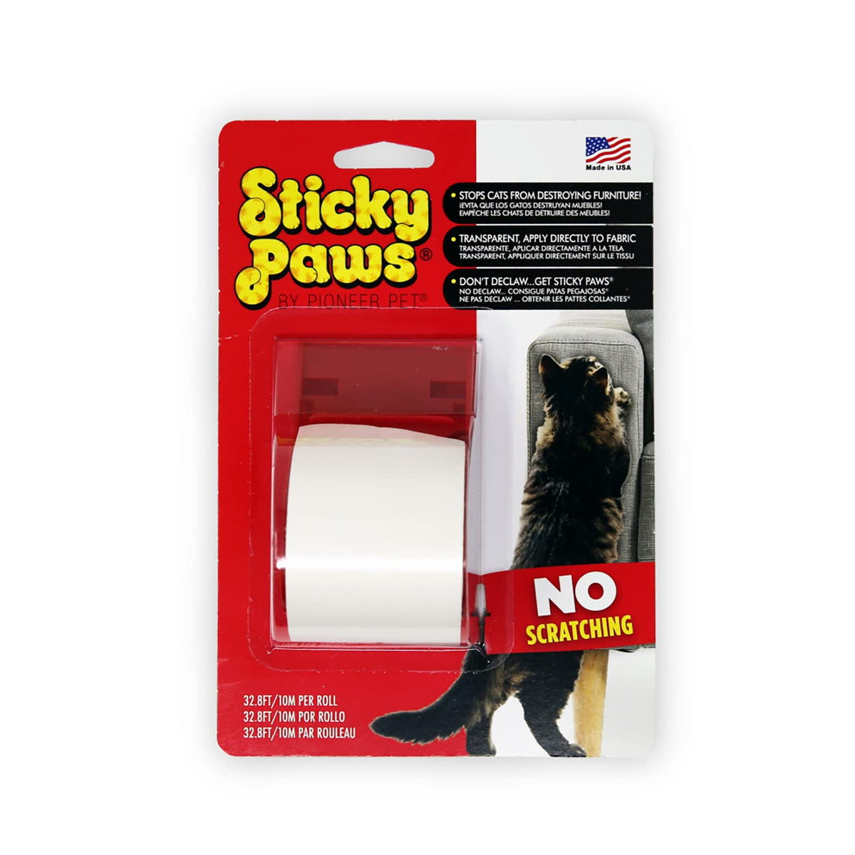 Sticky Paws Pioneer Pet Roll (32.8 Feet)