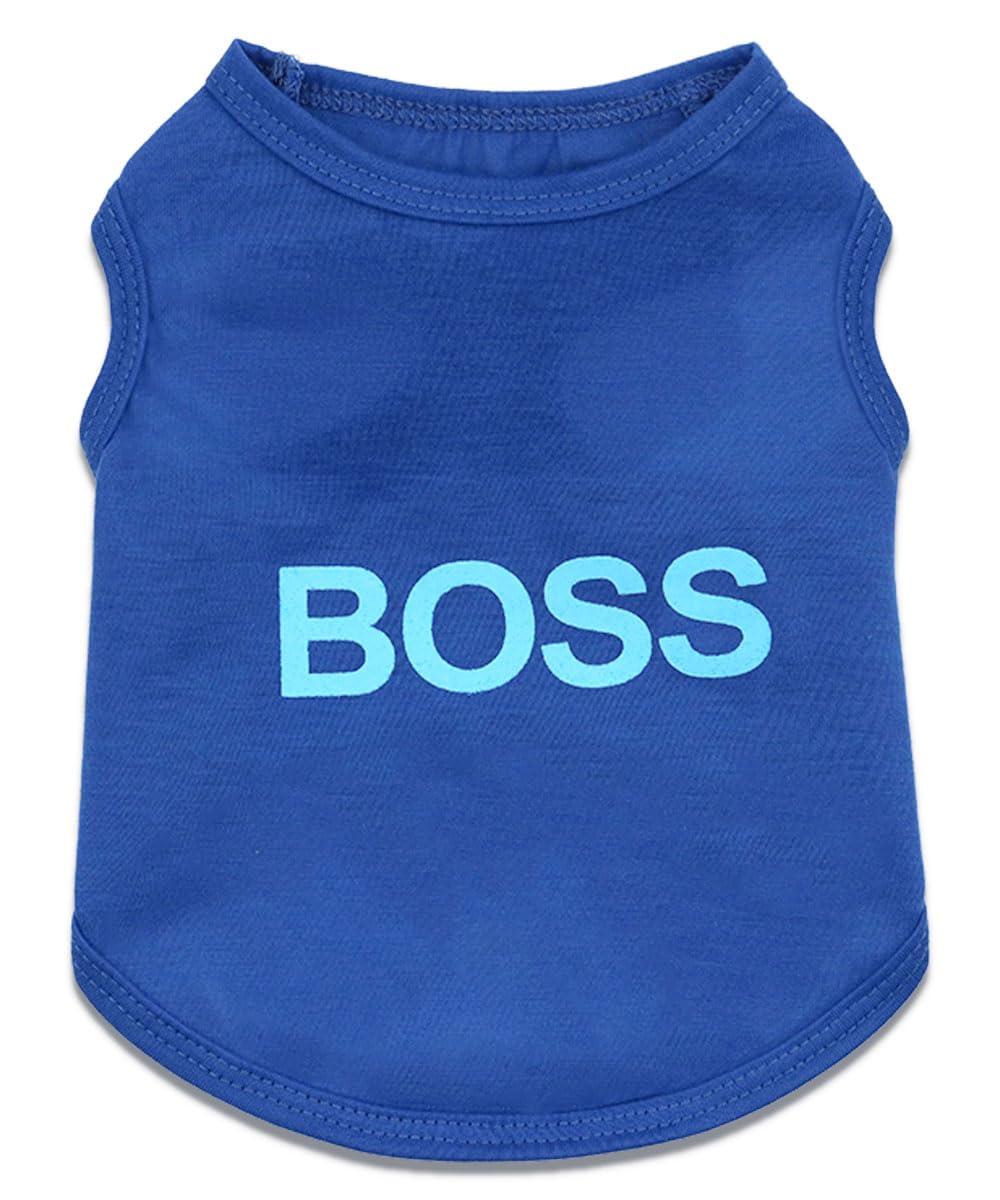 Droolingdog 4 Pieces Small Dog T Shirts For Boys Dogs, Summer Puppy Clothes, Pet Boy Shirt