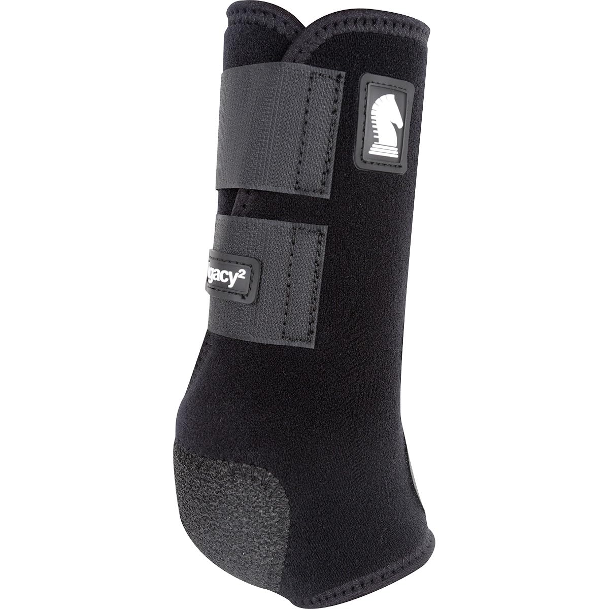 Classic Equine Legacy2 Support Boots, Front (Black, X-Large)