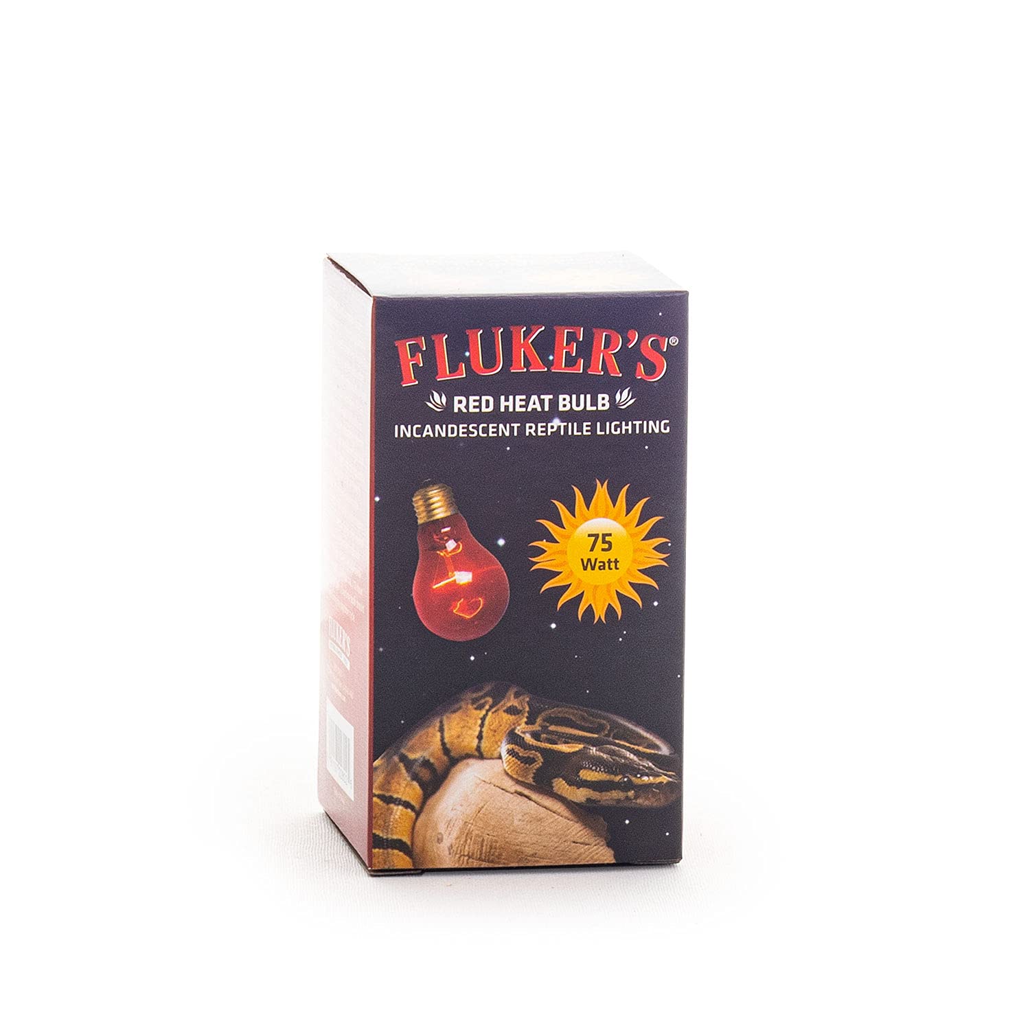 Fluker'S (3 Pack) Red Heat Bulbs For Reptiles 75 Watt