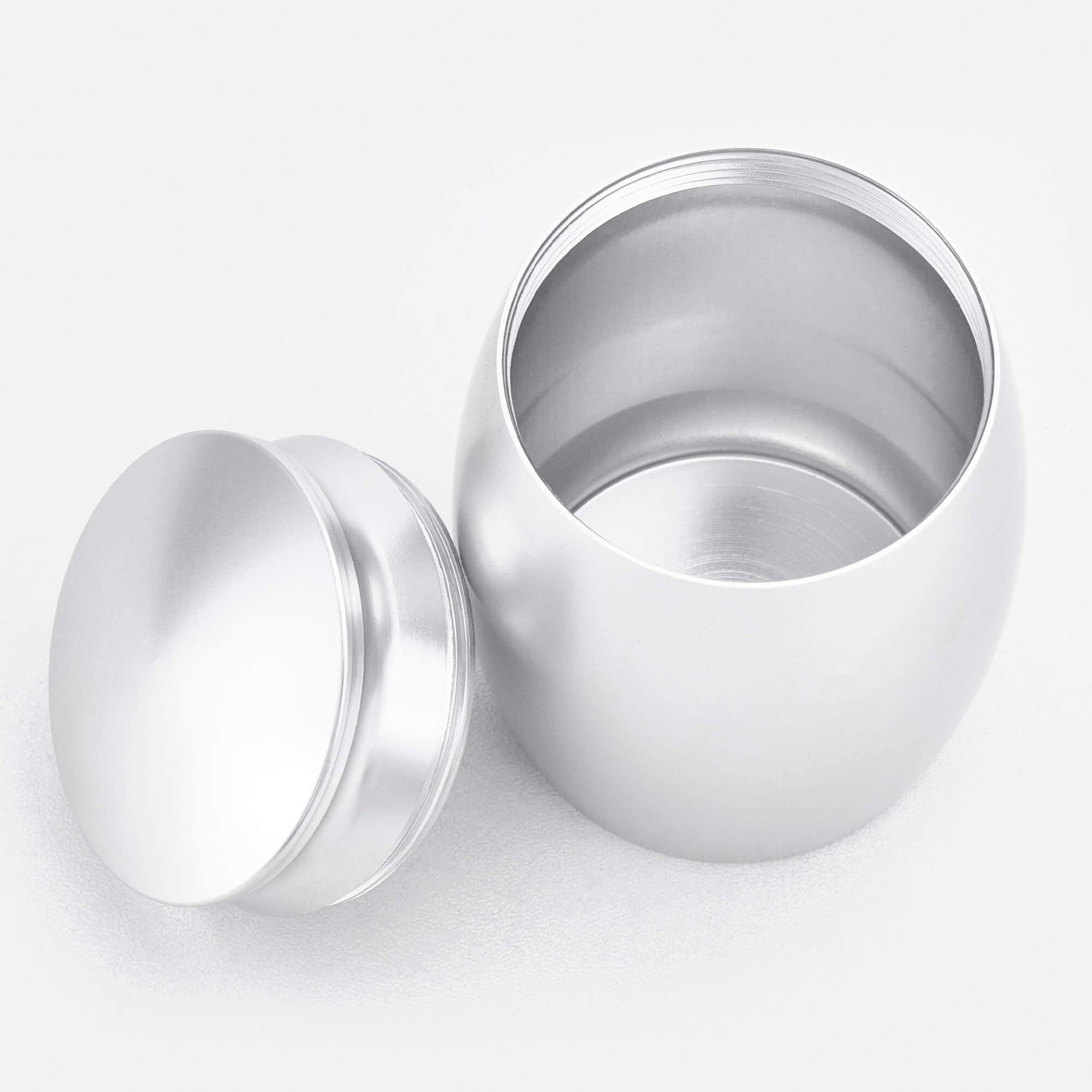 Lines Arte 2.67 Inches Small Urns For Dog Or Cat Ashes Set Of 2,Mini Memorial Cremation Keepsake Urns For Pets Ashes With Paw Pr