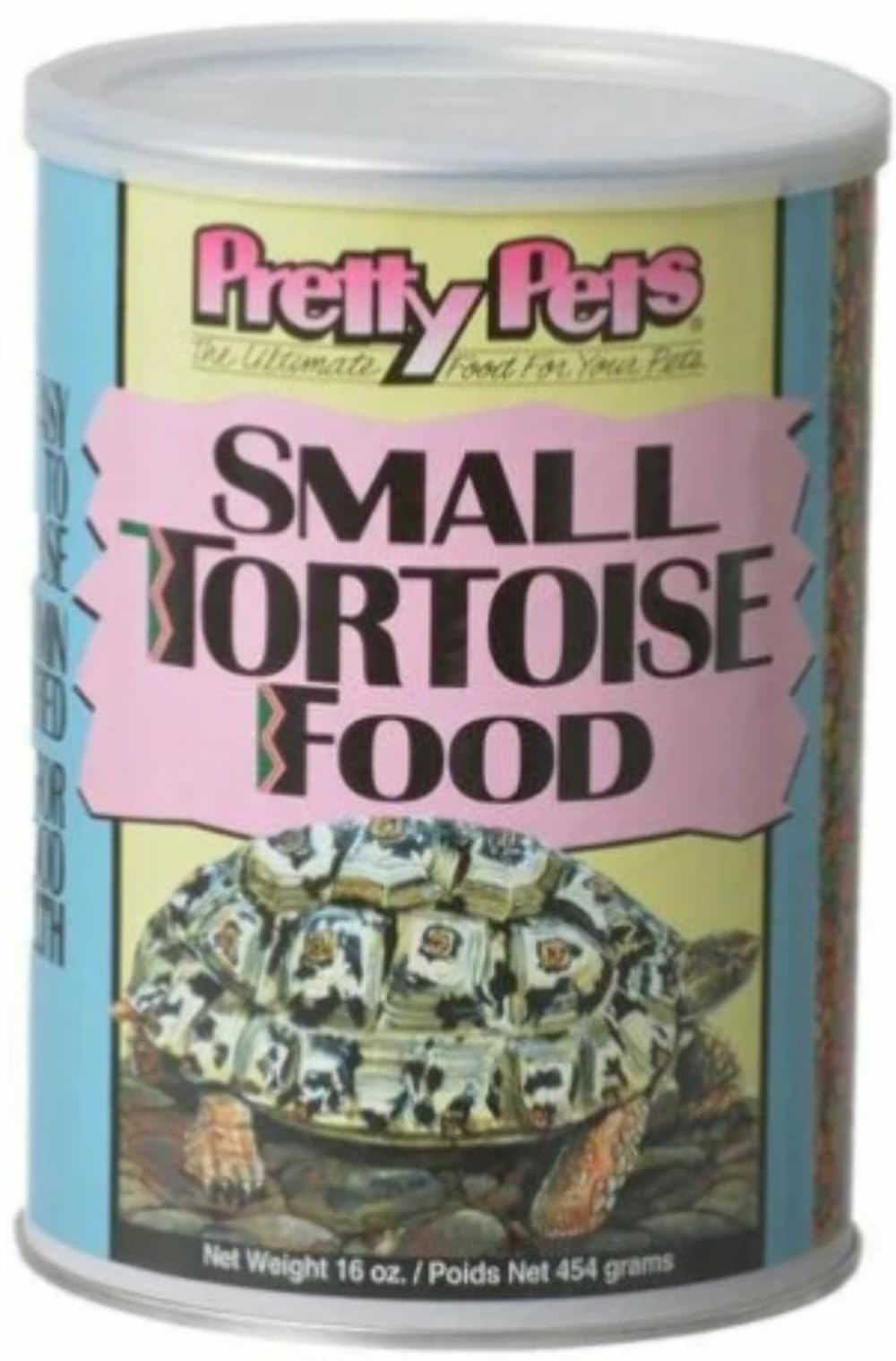 Pretty Bird Tortoise Food - 16 oz, Plastic, Model SPB77221, Ideal for Small Tortoises