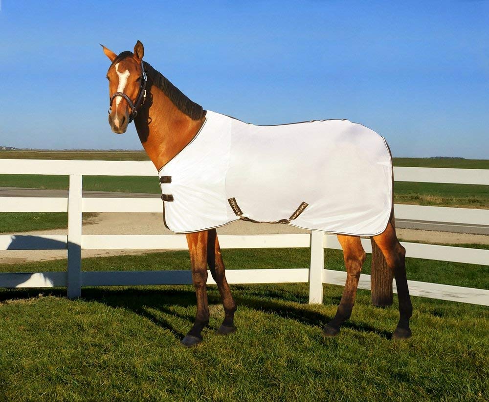 Tuffrider Comfy Mesh Sneck Fly Sheet 63 White