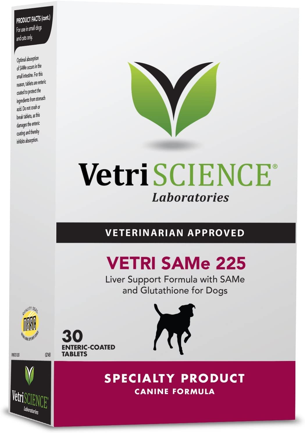 VetriScience Vetri Same 90 Liver Health Supplement for Dogs  SAdenosyl Methionine Tablets for Dogs, Support Liver Health, Func