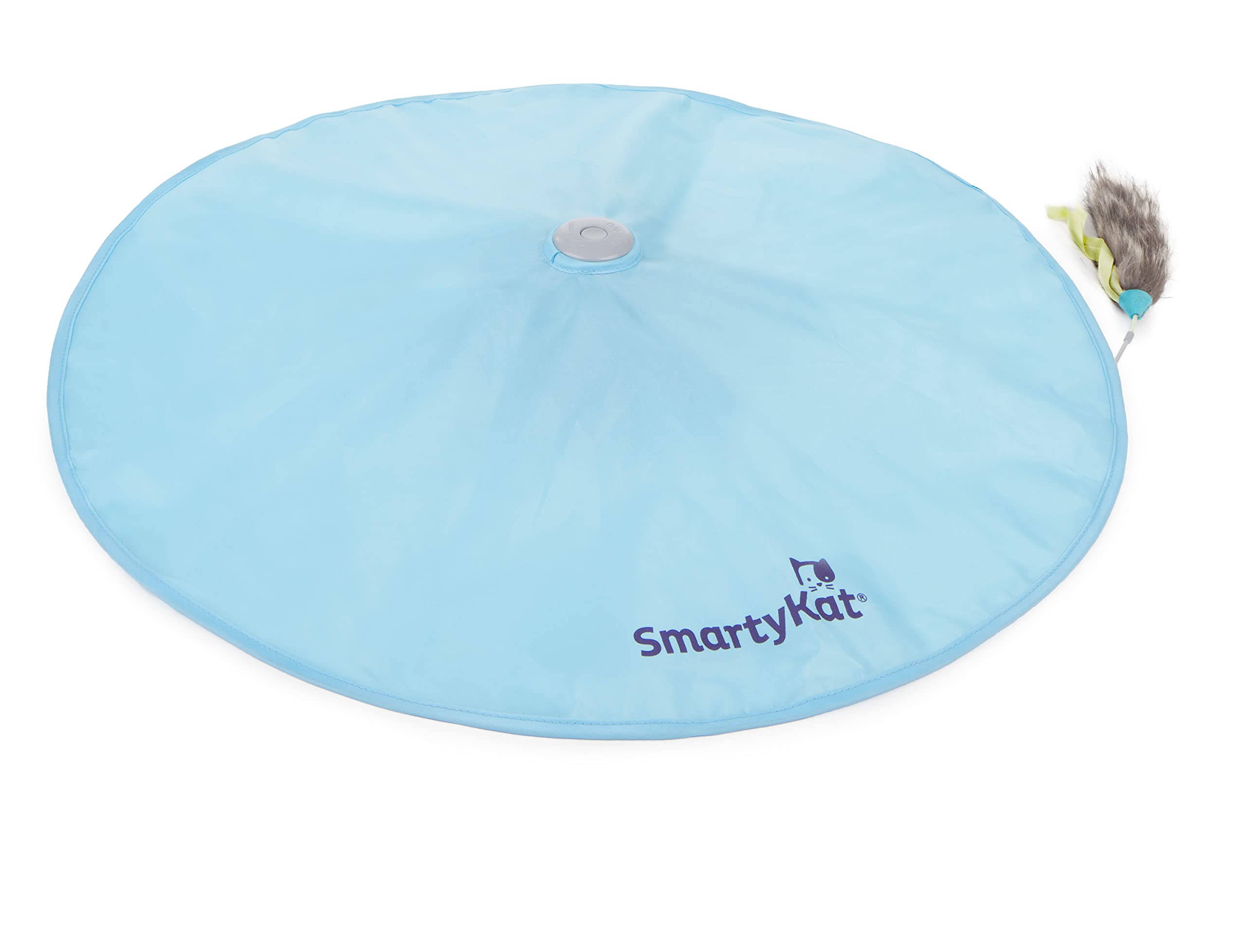 Smartykat Hot Pursuit Electronic Concealed Motion Cat Toy, Battery Powered - Blue, One Size