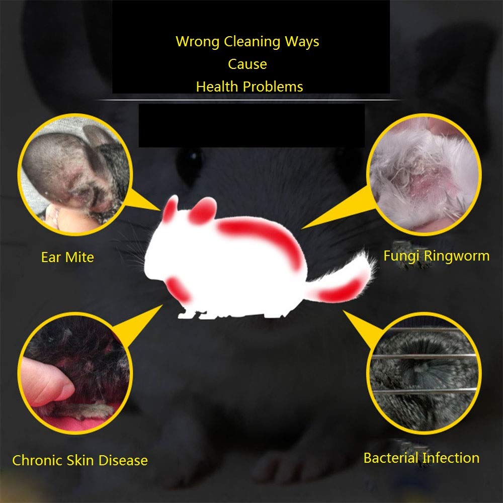 Hamster Bathing Sand Gerbil Powder Grooming Sand For Tiny Friends Farm Chinchilla Dust Bath Potty Litter Sand (2Lb) (Hamster Sand) (Hamster Bath Sand Dust