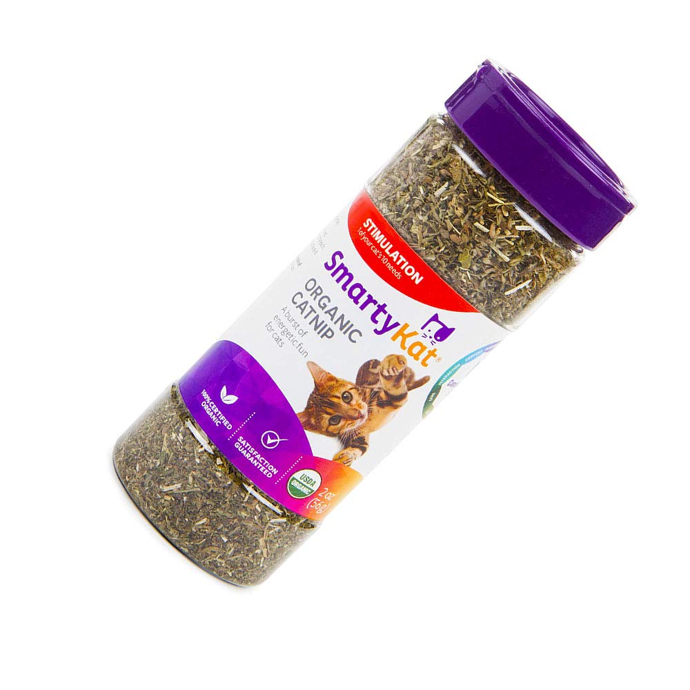 Smartykat 2 Oz Canister, Organic Catnip