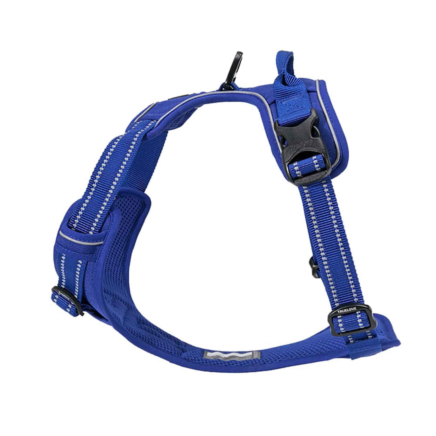 True Love Adjustable No-Pull Dog Harness Reflective Pup Vest Harnesses Comfortable Control Brilliant Colors Truelove Tlh5651(Roy