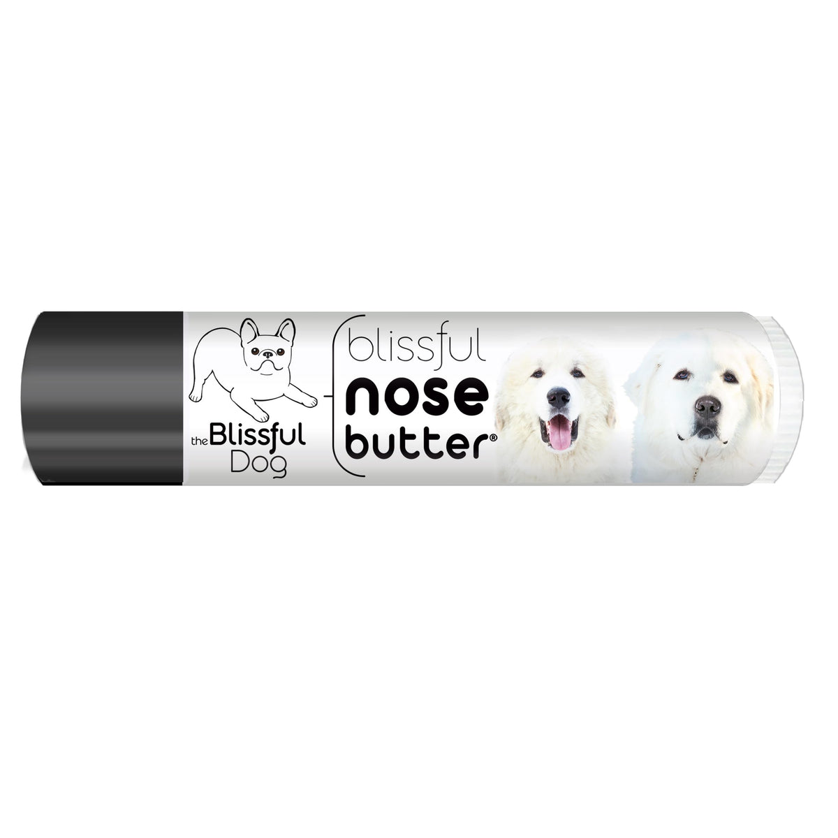 The Blissful Dog Great Pyrenees Unscented Nose Butter - Dog Nose Butter, 0.15 Ounce