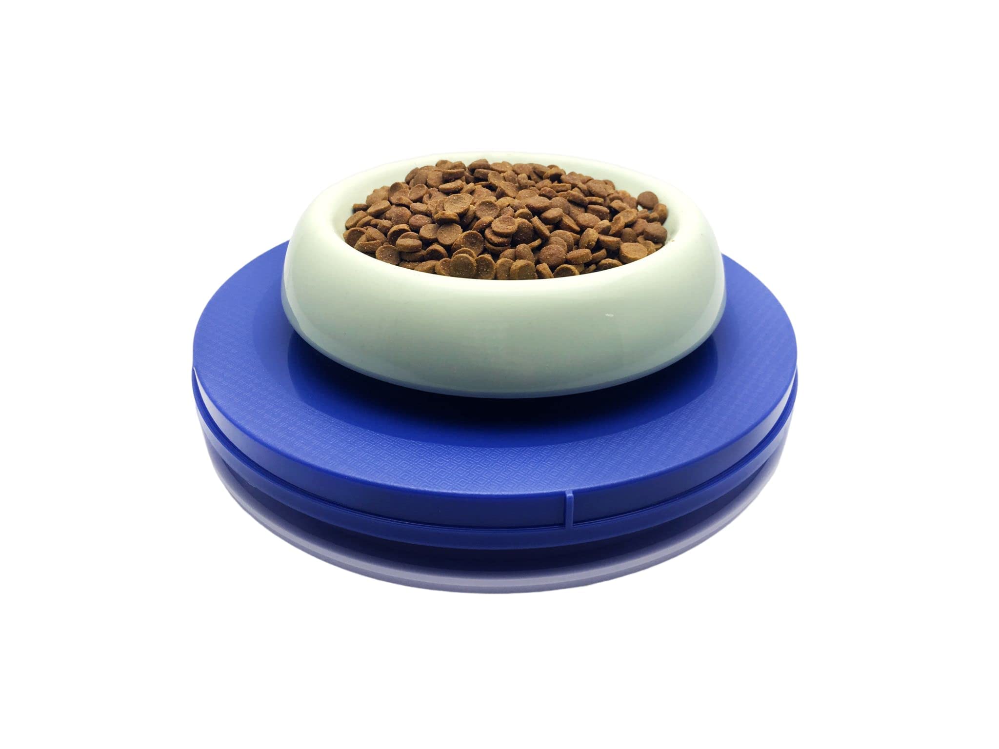 Yuwoda Ant Away Cat Dog Feeding Bowl Tray Ant Away Tray Pet Food Dish Safe Indoor Moats No Water No Plugged in Needed Automatic 