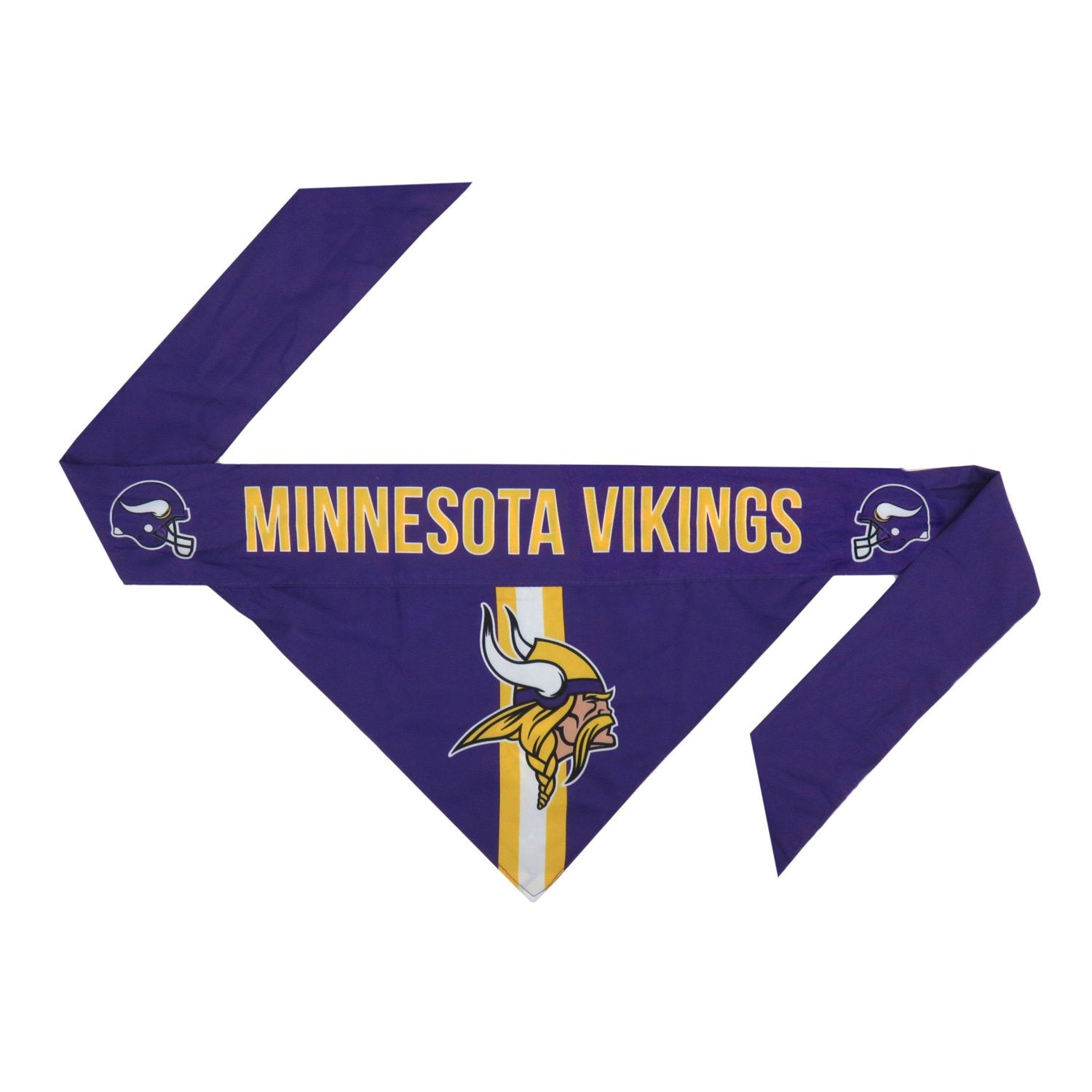 Littlearth Unisex-Adult Nfl Minnesota Vikings Pet Bandana, Team Color, X-Large
