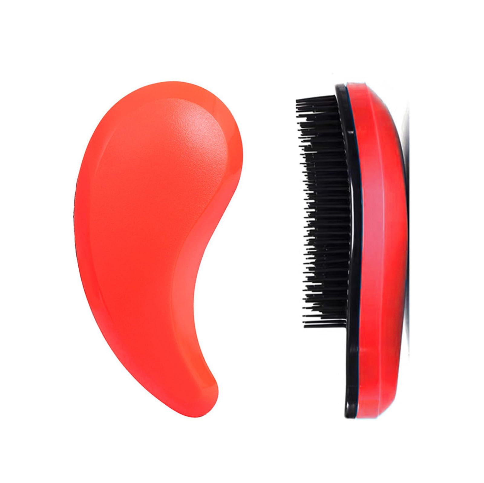 MAEELOU Small Dog Brush - Puppy Hair Brush- Grooming Tool for Teddy, Yorkies, Maltese, Shih Tzu, Chihuahua (Orange)