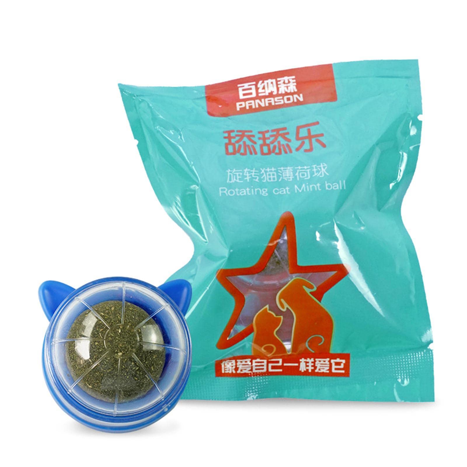 Enakshi Catnip Ball Toys Teething Toy Snack Pet French Windows With Lid Chew Cat Toy Style F |Pet Supplies | Cat Supplies | Toys