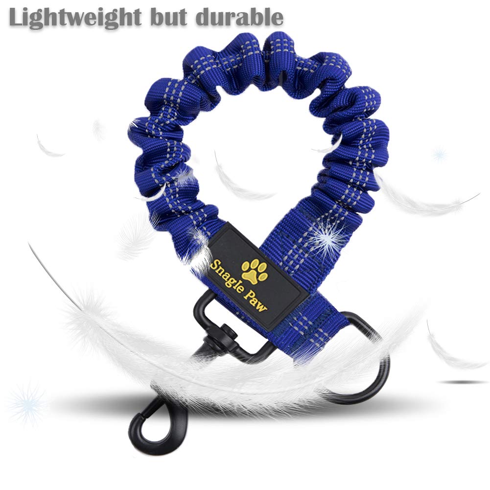 Bungee Leash Extension Attachment, 18'' Shock Absorbing Lead Extension Absorber, Prevent Injury On Arm And Shoulder & Save Dogs