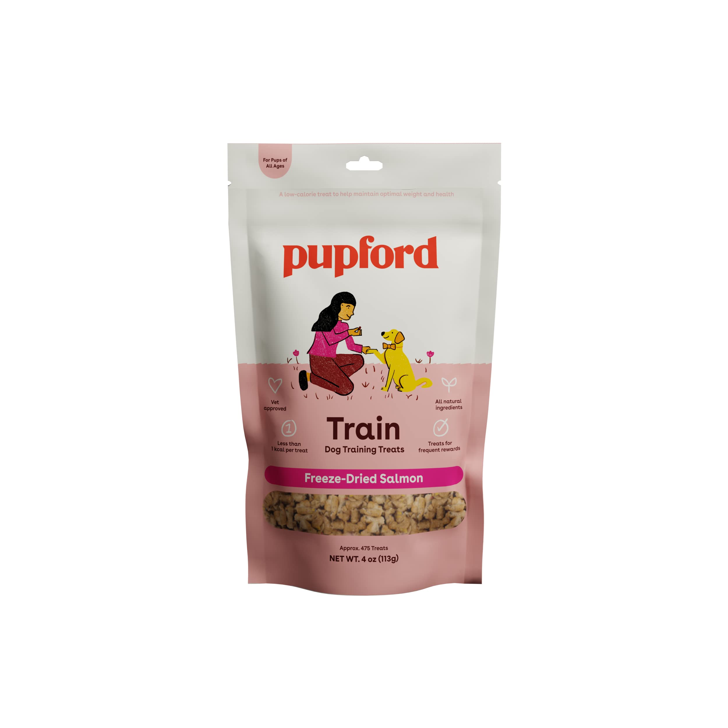 Pupford Freeze Dried Dog Training Treats, 475+ Puppy & Dog Treats, Low Calorie, Vet Approved, All Natural, Healthy Training Trea