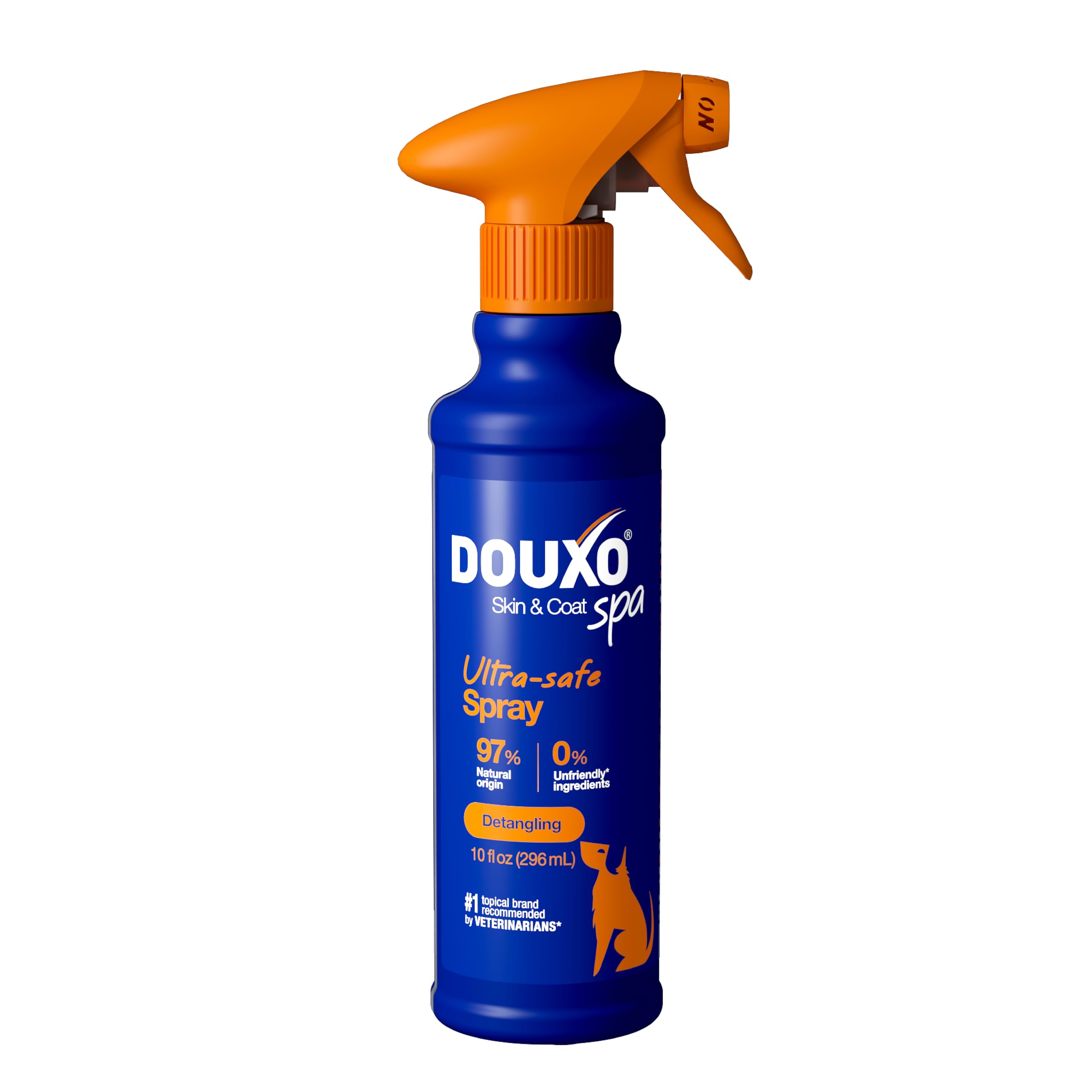 Douxo Skin & Coat Spa - Ultra-Safe Detangling Spray For Dogs, 10 Fl Oz, Safely Detangles And Nourishes The Coat, Leaves The Coat